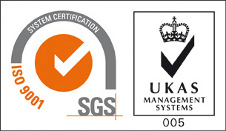 ISO 9001 登録証